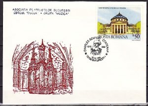 Romania, 1993 issue. 18/OCT/93. Composer Gounod, Cachet & Cancel on a Cover.