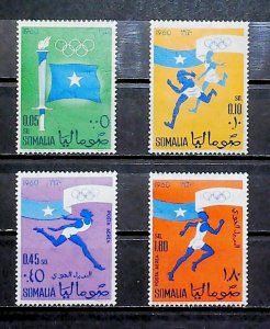 1960 Somalia Olympic Games Inscr. 1960 MNH** Full Set A23P52F14306-