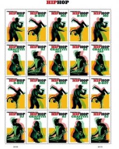 Hip Hop Celebrating 2020 Forever stamps 2 sheets total 40 stamps