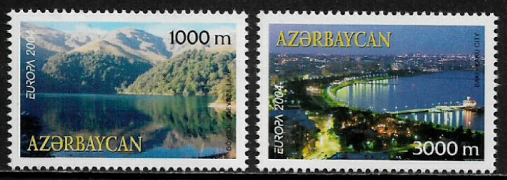 Azerbaijan #769-70 MNH Set - 2004 Europa