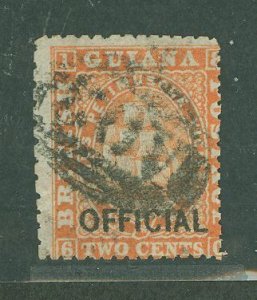 British Guiana #O2  Single