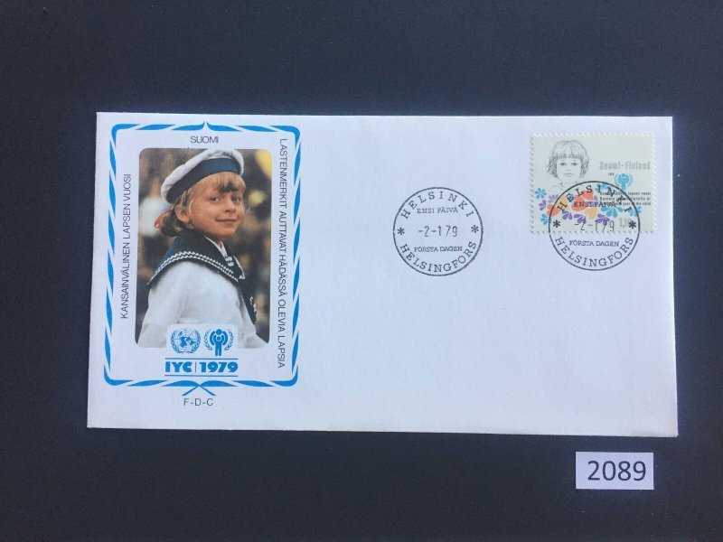 $1 World MNH Stamps (2089) Finland IYC 1979 FDC