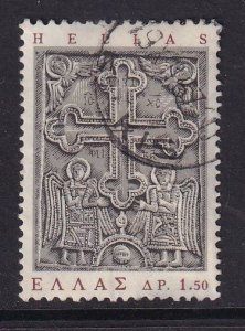 Greece  #868  used 1966 popular art 1.50d