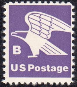 United States 1818 - Mint-NH - (18c) B Eagle (1980) (2)