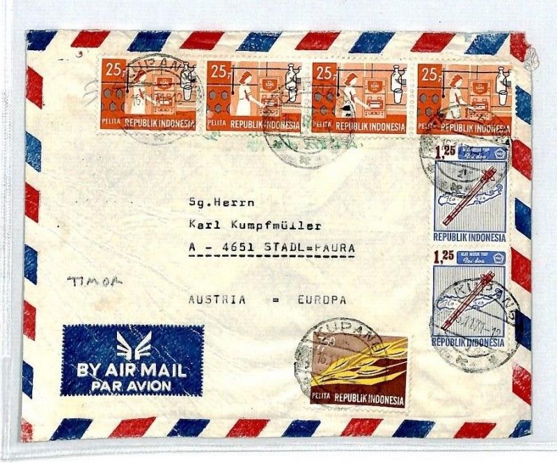 CM253 *INDONESIA* Missionary Air Mail MIVA Austria Cover