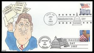 Bill Clinton Inauguration Dual Kribbs Cover