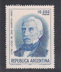 ARGENTINA SC# 1292   FVF/MNH  1981