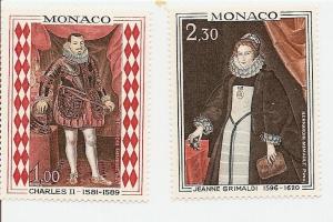 Monaco 710-711 MNH