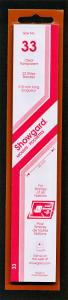 Showgard Stamp Mount Size 33/215 mm - CLEAR (Pack of 22) (33x215  33mm)  STRIP 