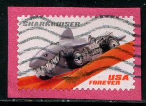 5330 US (55c) Hot Wheels - Sharkruiser SA,  used on paper