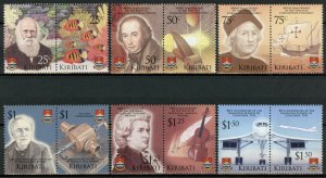 Kiribati Stamps 2006 MNH Exploration & Innovation Darwin Concorde Mozart 12v Set