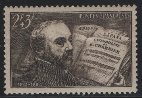 FRANCE, B131, HINGED, 1942, Alexis Chabrier