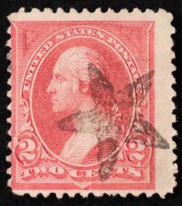 U.S. Used Stamp Scott #250 2c Washington. Starfish Fancy Cancel. Choice!