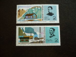 Stamps - Argentina - Scott# 1067,1070 - Mint Hinged Part Set of 2 Stamps