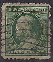 US  Sc# 357 G. Washington Used