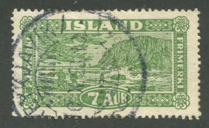 ICELAND #144 USED VF