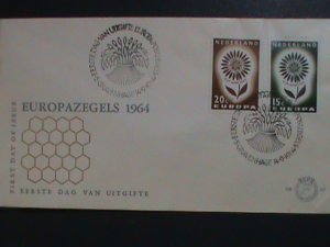 ​NETHELAND-1964 SC#428-9 FDC- EUROPA'64 MNH FDC VF. WE SHIP TO WORLD WIDE