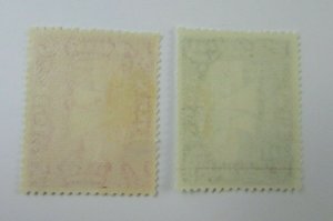 1937 Aden  SC #4-5  Dhows Sailboats   MH stamp set