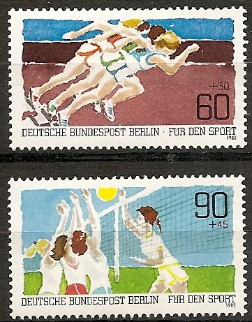 Germany-Berlin 9NB191-92 MNH 1982 Sports