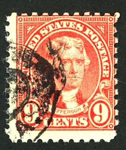 U.S. #590 USED