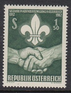 Austria 684 Boy Scouts mnh