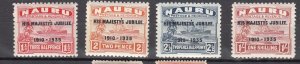 J43750 JLStamps 1935 nauru mlh set #31-4 ovpy,s