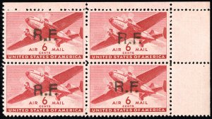 US Stamps # CM2b Airmail MNH VF Scarce RF Overprint Signed Scott Value $2,200