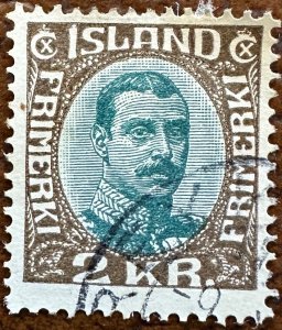 Iceland 1920-22 Sc.127 Used