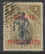 North Borneo  SG 127 SC# 105 CTO   OPT perf 13½ x 14 see scan & details