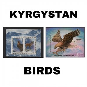 Thematic Stamps - Kyrgyzstan - Birds - Choose from dropdown menu