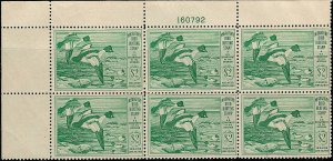  U.S. RW16 VF NH PBlk/6 (81019) 