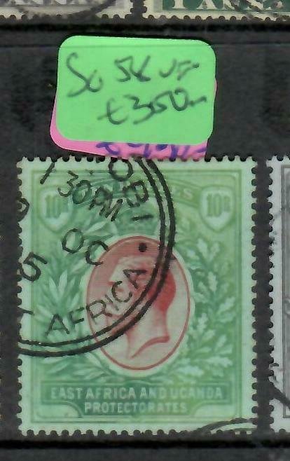 EAST AFRICA & UGANDA (P1005B)  KGV  10R  SG 58  VFU