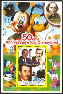 Comores 2005 Walt Disney S/S MNH Private