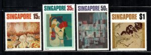 Singapore #153-156  Mint  Scott $12.50