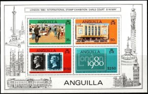 ANGUILLA SGMS388 1979 INTERNATIONAL EXHIBITION MNH