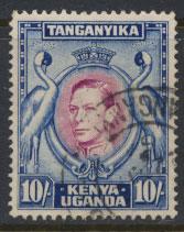 Kenya Uganda Tanganyika KUT - Used  - SG 149b SC#84 -   perf 13¼ x 13¾   se...