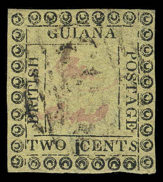 British Guiana Scott 39 Variety Gibbons 120d Used Stamp