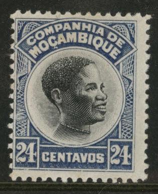 Mozambique Company Scott 155 MH* stamp from 1918-31 set