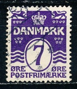 Denmark #92 Single Used