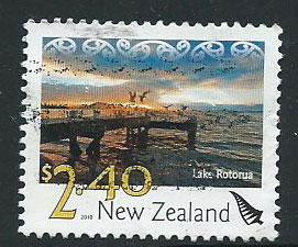 New Zealand SG 3230 Used parcel bends show on reverse
