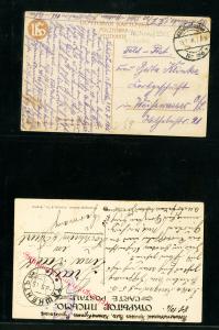 Azerbaijan Picture Post Cards 2x Early Turn of the Century VF