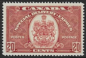 Canada E-8    1938   20 cents   VF  MInt NH