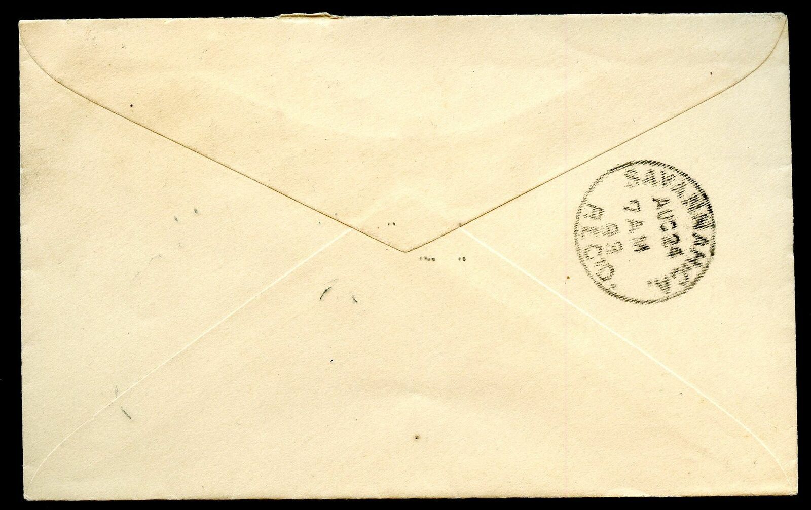 U.S. Scott U349 1893 Stamped Envelope w/Griffin, Georgia Hand