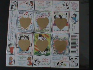 FINDLAND-1998-SC#1072  VALENTINE'S DAY-SURPRISE STAMPS  MNH SHEET VF RARE