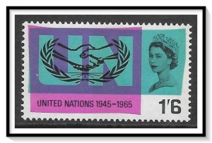Great Britain #441p Cooperation Year MNH