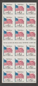 U.S. Scott #2887a American Flag 'G' Nondenominational Stamps - Mint NH Booklet