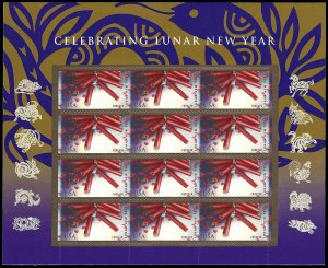 PCBstamps   US #4726 Sheet $5.52(12x{46c})Lunar Year-Snake, MNH, (3)