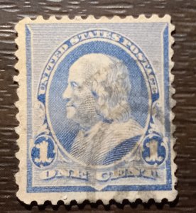 US Scott #219 Used VERY FINE