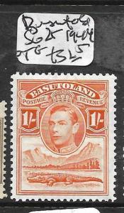 BASUTOLAND (P0809B) KGVI1/- CROCODILE SG25 1944 PTG  MOG