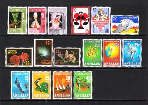 Nederlands Antilles, five full sets, mint* (2157)